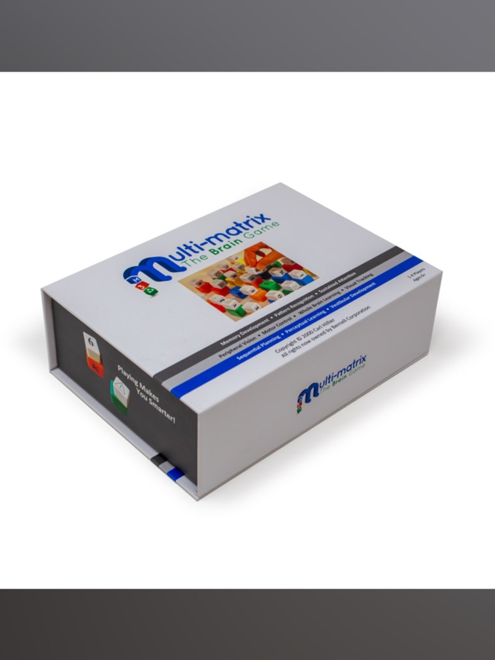 100% Complete Multi-matrix The Brain Game Therapeutic Game Developmental Blocks